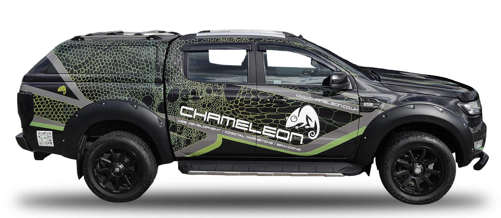 Chameleon Web Services Vehicle Wrap 3