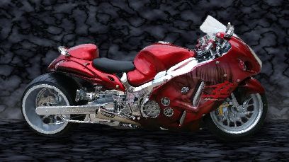 Motorcycle Custom decal 01